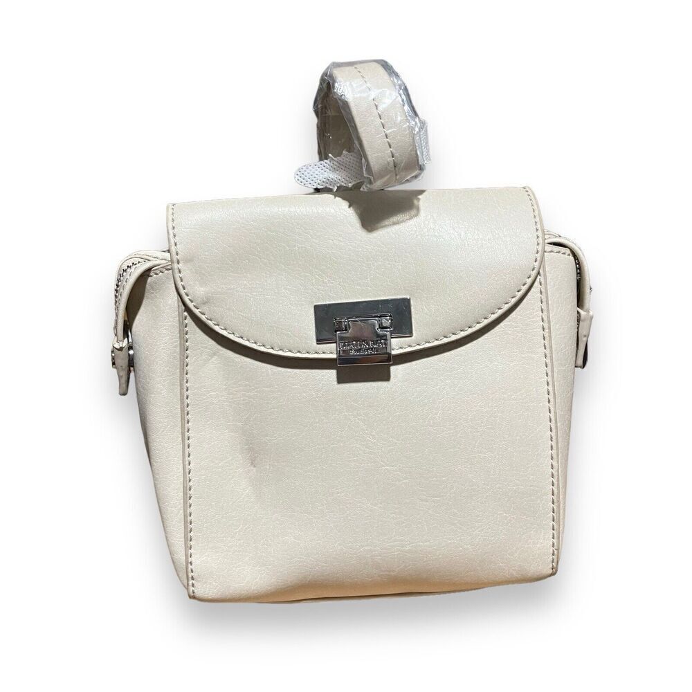 Matt And Nat Bag WMNS Ballet Vegan Crossbody‎ Cream Mini Structured